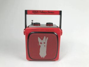 【レア】【希少品】魔女の宅急便 赤いラジオ ジブリ mini Portable radio キキのラジオ AM FM ラジオ