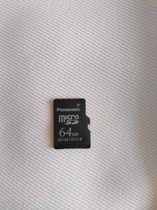 Panasonic　パナソニック　microSDカード　マイクロSDカード　SDカード　64MB