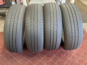 DF5561■165/55R15 75V　4本価格　BRIDGESTONE Ecopia EP150　送料無料 夏 ’22年 7.5分山 ワゴンR ムーヴ N-BOX デイズ スペーシア