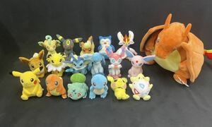 【1円】ポケットモンスター POKET MONSTER ポケモン pokemon ぬいぐるみ 18個セット おまとめ まとめ売り