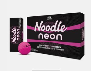 Noodle ネオンピンク ボール　4ダース