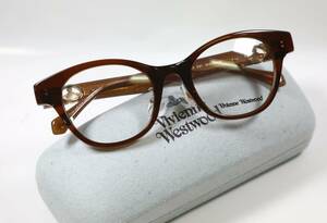 新品　Vivienne Westwood◆ヴィヴィアンウエストウッド　メガネフレーム◆40‐0014　Col.1　セルフレーム