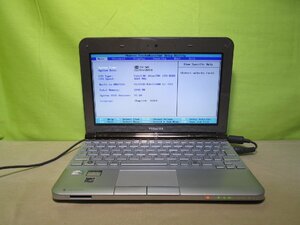 東芝 dynabook UX/23KBR【Atom N280 1.6GHz】 BIOS表示可 ジャンク [86851]