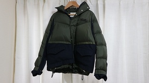 ★sacai×NIKE メンズ PARKA ダウンジャケット CT3269-355/サイズM/SEQUOIA★G89