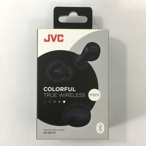 【未使用】JVC ワイヤレスステレオヘッドセット HA-A5T-B ブラック Bluetooth 左右分離 イヤホン JVCケンウッド