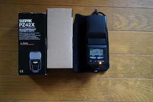 SUNPAK PZ42X ストロボ　サンパック　SONY用