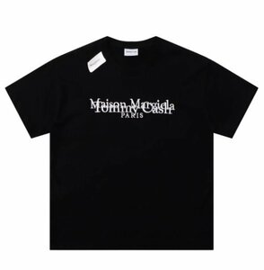 Maison Margiela メゾン マルジェラ トップス Tシャツ メンズ レディース サンマー ブラック M