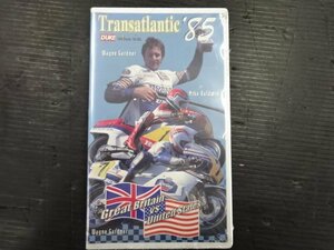 ビデオ トランスアトランティック‘85 新品未開封▼NSR250.NS400R.NS250R.TZR250.RG250Γ.RG500Γ乗りに