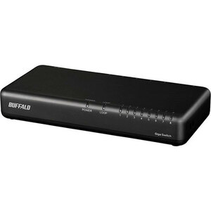 まとめ得 BUFFALO バッファロー Giga対応 スイッチングハブ 8ポート ブラック LSW6-GT-8NP/BK x [2個] /l