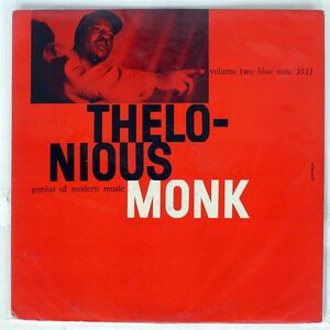 米 THELONIOUS MONK/GENIUS OF MODERN MUSIC VOLUME 2/BLUE NOTE BLP1511 LP