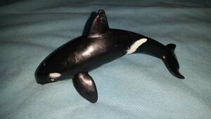 海洋生物：シャチ クジラ イルカ ？　1994年 1/50 全長約15cm リアルフィギュア 2311B/オクパナ