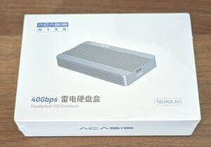 新品 ACASIS TBU405 Air Thunderbolt 3 SSD ケース 