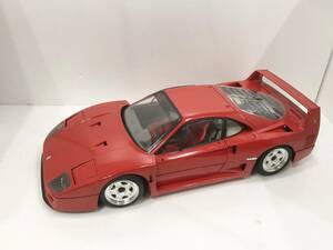 POCHER ポケール RIVAROSSI リバロッシ フェラーリ F40？ 模型車 イタリア製 サイズ:約55×23×高さ14cm パーツ欠品有 現状品 AE048120