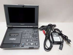 動作品 SONY ソニー GV-HD700 MiniDV/HDV デジタルHDビデオカセットレコーダー 2010年製 HDMI出力端子搭載