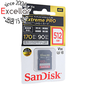 SanDisk SDXCメモリーカード SDSDXXY-512G-JNJIP 512GB [管理:1000014297]