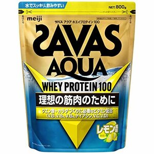 明治 ザバス(SAVAS) アクア ホエイプロテイン100 レモン風味 800g