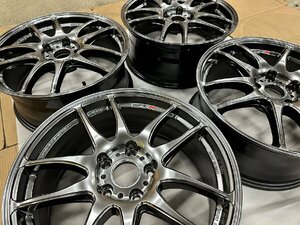 18インチ　WORK　ワーク エモーション CR kiwami 　4本セット！！　7.5J+47　5穴PCD114.3　【美品】　特価品