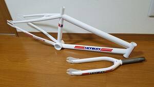 ★NOS SKYWAY T/A 25th Anniversary フレーム＆フォーク 未使用新品 ★検）OLD BMX SKYWAY PROFILE REDLINE OAKLEY