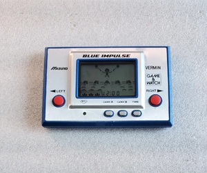 ゲームウォッチ ブルーインパルス MIZUNO 非売品 BLUE IMPULSE バーミン VERMIN Game & Watch 即決 画面良好 