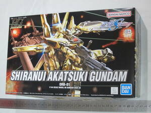 BANDAI バンダイ 1/144 1:144 ORB-01 シラヌイアカツキガンダム 暁 SHIRANUI AKATSUKI GUNDAM 機動戦士ガンダムSEED DESTINY プラモデル