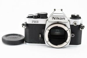 ★美品　動作確認済★ NIKON ニコン NEW FM2 シルバー フィルムカメラ　モルト新品交換済 防湿庫管理　#C424