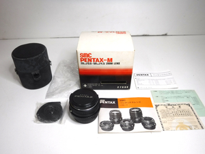 中古 PENTAX-M SMC ZOOM F3.5-50mm F4.5 28mm 元箱・説明書付き 発送60サイズ