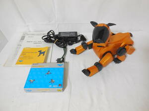□ SONY AIBO アイボ ERS-210 バーチャルペット オレンジ エンターテイメントロボット