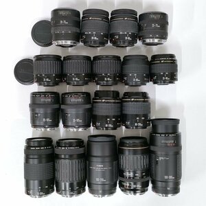 CANON EF 28-80 , 35-105 , 80-200 , 100-200 , 75-300 , 100-300 他 レンズ 18点セット まとめ ●ジャンク品 [8760TMC]