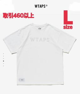 WTAPS 2023SS COLLEGE SS TEE WHITE Lサイズ ダブルタップス カレッジ ロゴ スポット 半袖 Tシャツ T-SHIRT ホワイト LARGE 