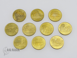 【1円スタート】中国 5元 記念硬貨 2002年・2003年・2004年 10枚セット