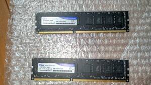 【中古品】Team 8GB DDR3 1600 x2枚 計16GB / TED38192M1600C11 【動作確認済み】