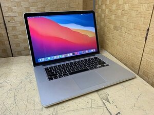 SDG42295相 Apple MacBook Pro A1398 Retina 15インチ Late 2013 Core i7-4850HQ メモリ16GB SSD500GB 直接お渡し歓迎