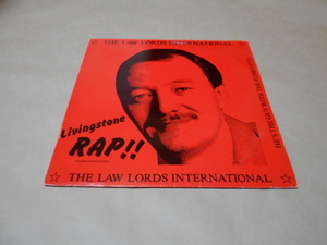 １２”　THE　LAW　LORDS　INTERNATIONAL　／LIVINGSTONE　RAP！！