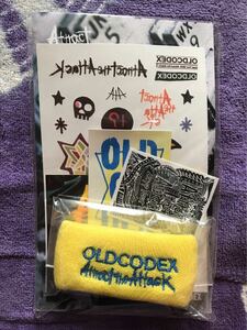 OLDCODEX A.t.Aツアーグッズ 会場限定 名古屋 リストバンドタトゥーシール Ta_2 YORKE. OCD 未開封