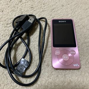 603t0214☆ SONY ウォークマン Sシリーズ 8GB ライトピンク NW-S784/PI