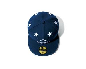 FCRB 16aw NEW ERA STAR EMBLEM 59FIFTY CAP NAVY S 7 1/4