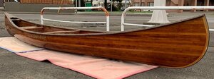 ★ indian canoe craft インディアン カヌー クラフト カナディアンカヌー 全長約500×全幅約90ｃｍ 札幌 引取り限定