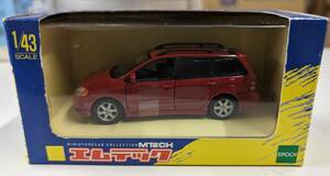 ☆MTECH エムテック ミニカー TOYOTA トヨタ カローラフィールダー 赤 1/43 エポック　T-02-A