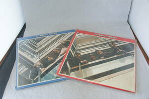 LPレコード The Beatles 赤盤1962-1966 青盤1967-1970 2枚組2枚 ザ・ビートルズLPレコード