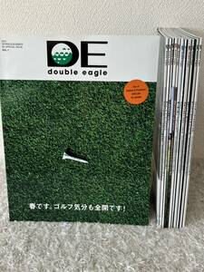 double eagle　ダブルイーグル　ALBA　2014年から2015年　vol1～12　ゴルフ　雑誌