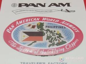 □■□44008-HS□■□[STICKER＊PANAM] FlyingClippers PAN AMIRICAN＠PHILIPPINES
