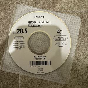 Canon EOS DIGITAL Solution Disk Ver.28.5送料無料