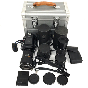 1円 MAMIYA M645 1000S MAMIYA-SEKOR ZOOM C 1:4.5 75-150mm 中判カメラ フィルムカメラ レンズ セット