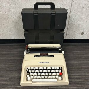 Olivetti オリベッティ タイプライター LETTERA 35 ケース付き レトロ アンティーク　121307w/T2（100）