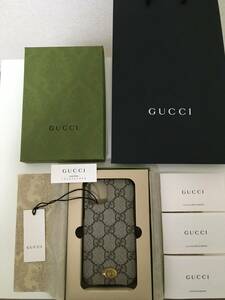 新品　GUCCI グッチ iPhone12 miniケース スマホケース