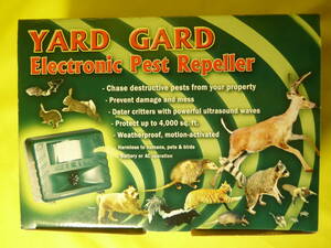 [m3311y k6] YARD GARD(ヤードガード) 屋外設置型　動物除け、動物追い払い装置　イヌ,ネコ,シカ,アライグマ,ネズミ,リス,コウモリ他