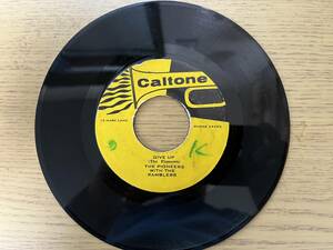 The Pioneers With The The Ramblers Never Come Running Back / Give Up (Caltone)