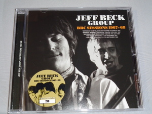 JEFF BECK GROUP/BBC SESSIONS 1967-1968　CD