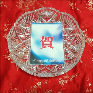 賀 congratulation オリジナル漢字お守り絵 光沢L判 kanji good luck charm amulet art glossy