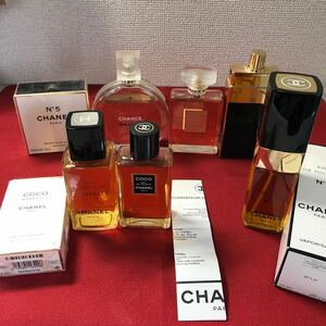 ☆1円〜CHANEL シャネル 香水 PARFUM まとめ 箱入りあり COCO 残量たっぷり多数 当時物 管理番号56 ゆうパック820円